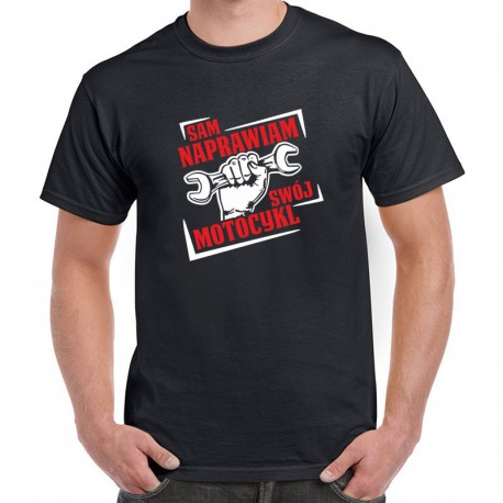 KOSZULKA MĘSKA SAM NAPRAWIAM SWÓJ MOTOCYKL